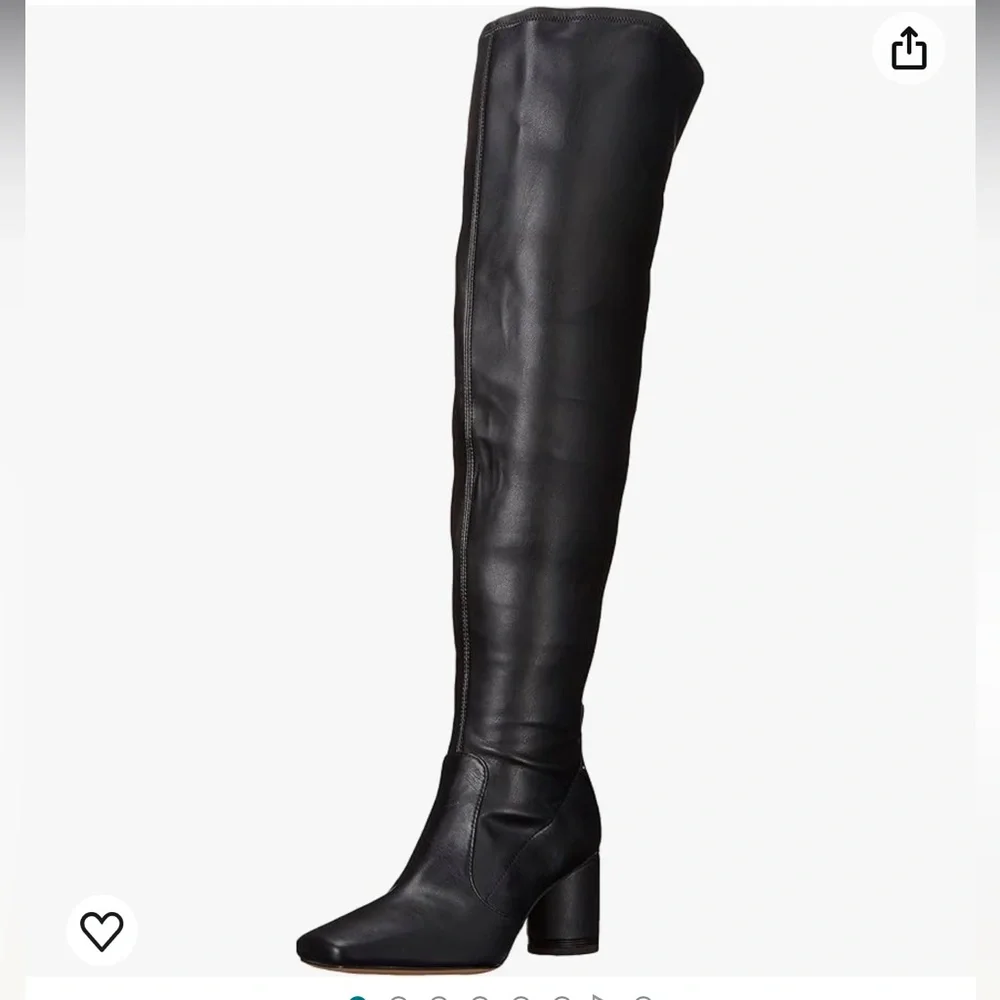 Franco Sarto Pisa Wide Calf Over the Knee Boots - Picture 2 of 14